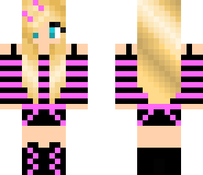 purple bow girl