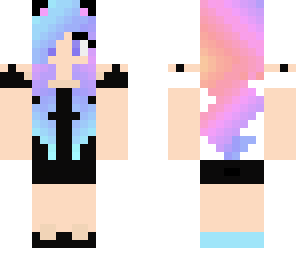 rainbow haired chick