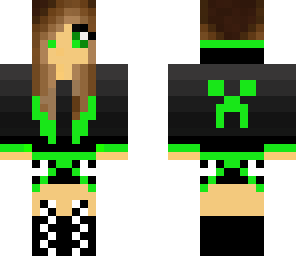 green gamer girl