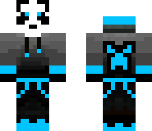 blue panda
