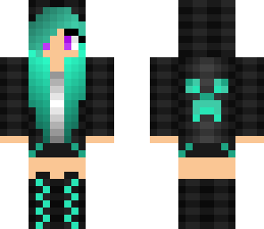 blue creeper girl