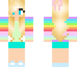 rainbow casual without ribbon