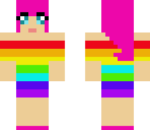 rainbow girl