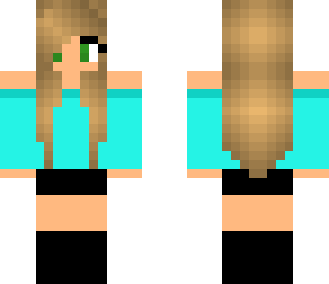 blue girl