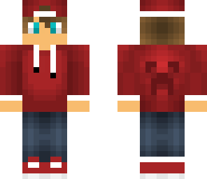 red cap teen
