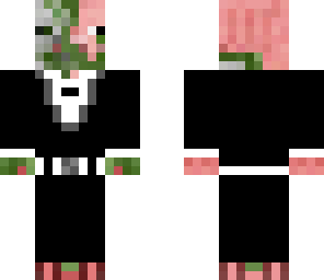 zombie pigman in a tux