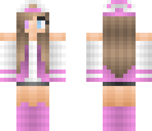 pink tomboy girl