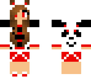 evil panda girl