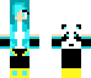lunar panda girl winter
