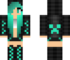 techno creeper girl