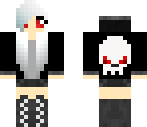 red scull girl