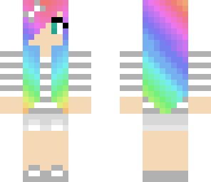 rainbow girl