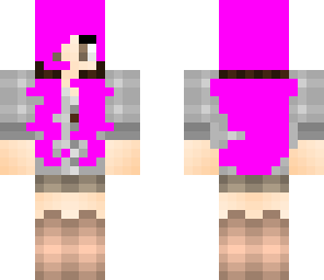 girll with pink hair