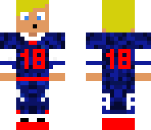 footbal player no helmet