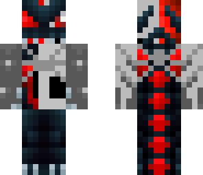 exo skellington dragon red