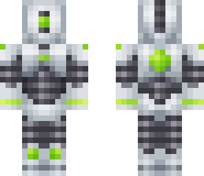 green robot