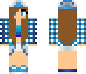 fixed hot blue skater girl