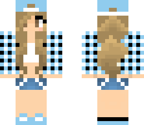 hot blue skater girl 3