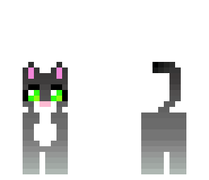 kitty with green eyes