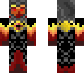 fiery masked mage