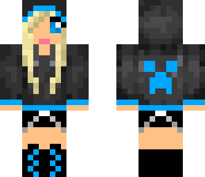 blue creeper girl