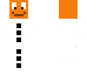 pumpkin snowman