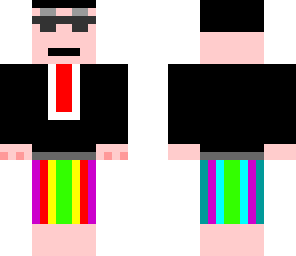 agent with boxershorts