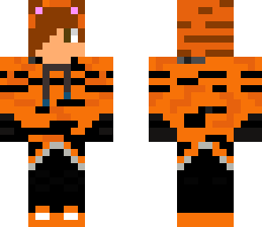 he skinned a tiger