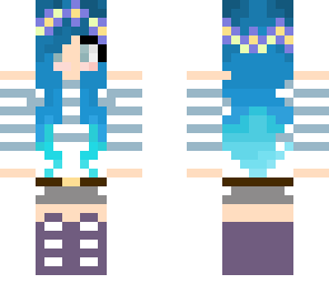 hot blue chick
