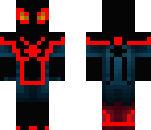 black spider-man