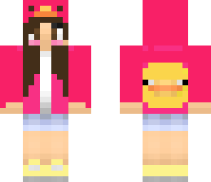 cute duck girl