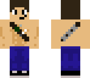 shirtless ninja jm