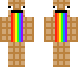 waffle barfing rainbows