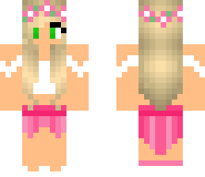 pinky hula girl