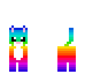 rainbow kitten
