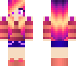 multicolour and colorful girl