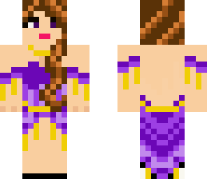 purple gypsy dress