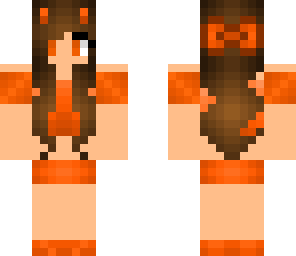 orange devil girl