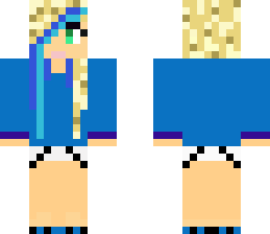 blue girl love