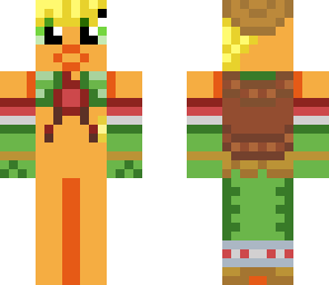 applejack in gala outfit