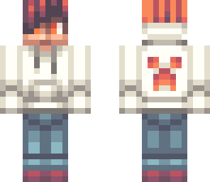 white hoodie bro