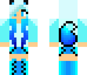 frozen wolf girl