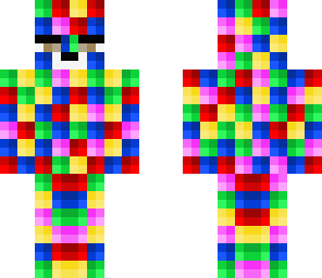 random rainbow wolf