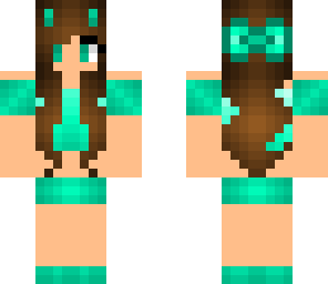 aqua marine devil girl