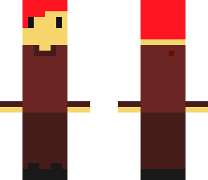 red haired anime boy
