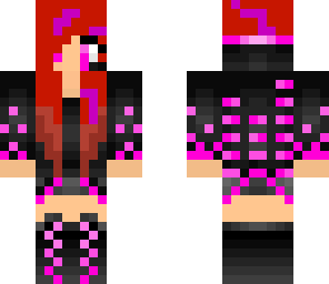 red haired gamer girl
