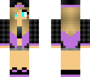 purple girl