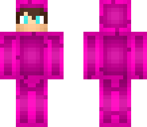 chance in a pink costume