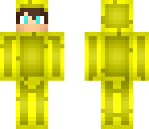 chance in a yellow costume