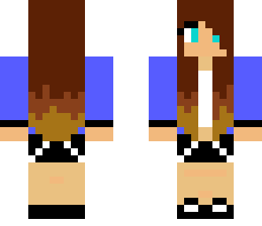 backwards girl
